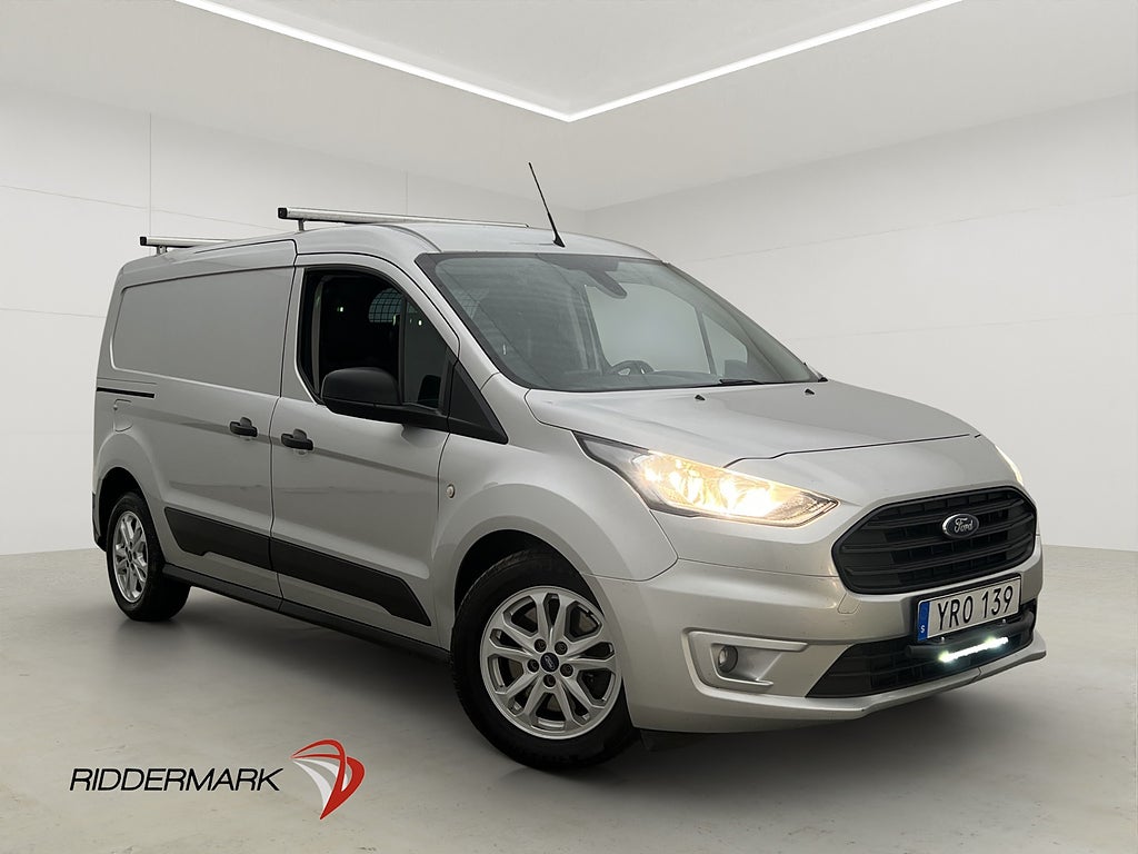 Ford Transit Connect LWB Värmare Drag B-Kamera CARPLAY Moms