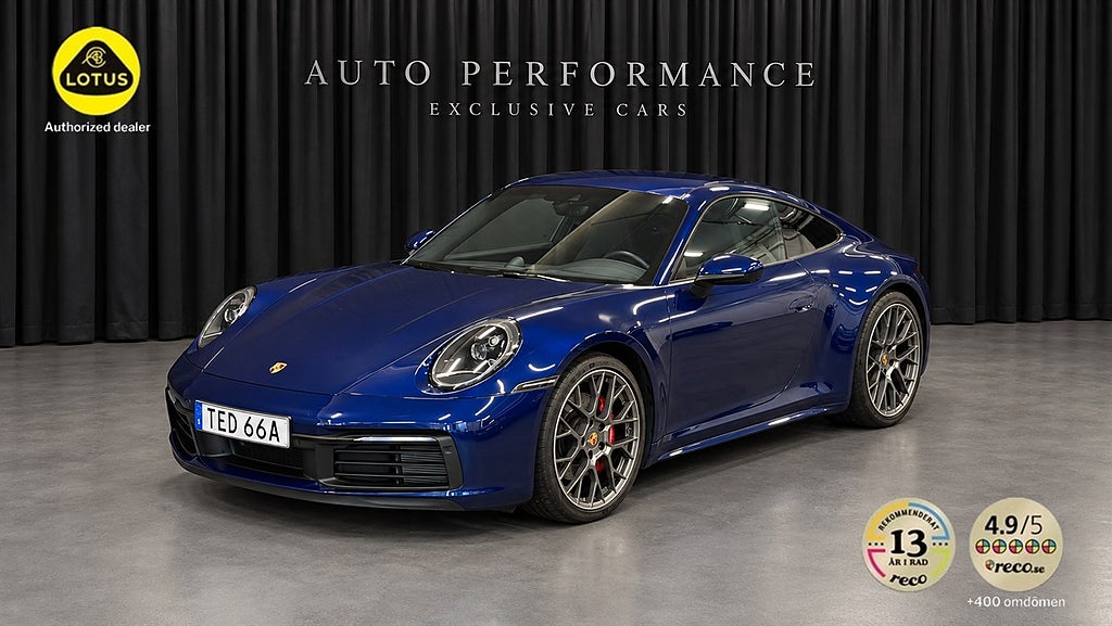 Porsche 911 992 Carrera 4S Sportdesign PDK 450hk / Hemleverans /