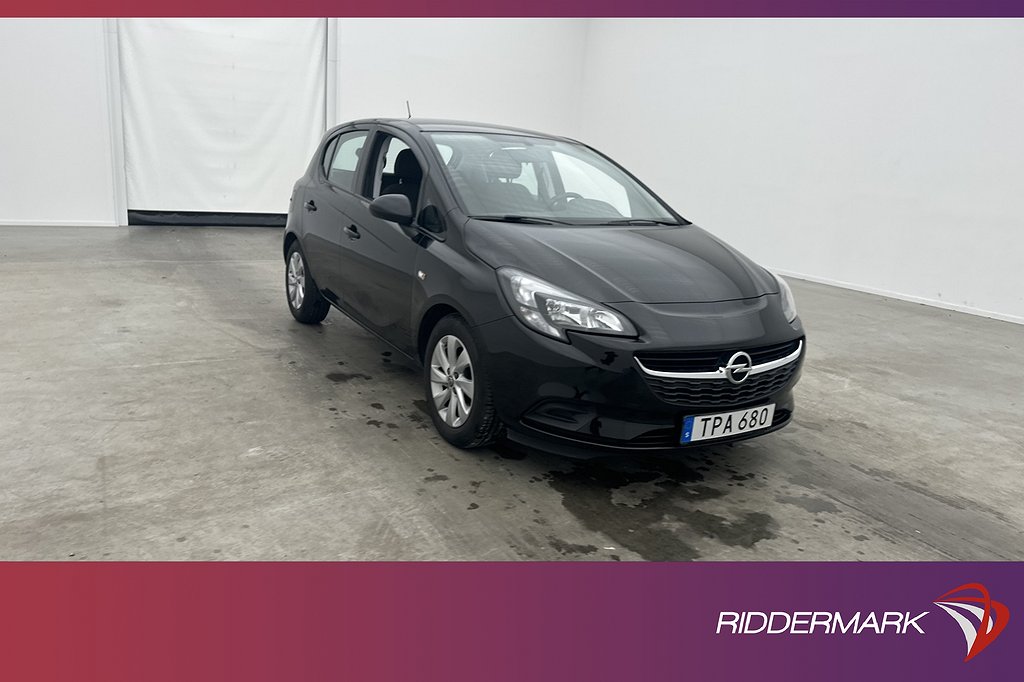 Opel Corsa 1.4 90hk Enjoy Sensorer Rattvärme Farthållare