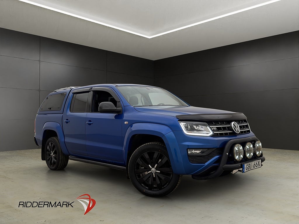 Volkswagen Amarok Aventura 258hk 4M Värm Drag Lastsläde Moms