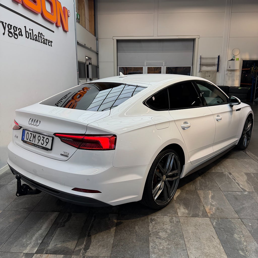 Audi A5 Sportback 2.0 TDI Q S Line Matrix Värmare Drag