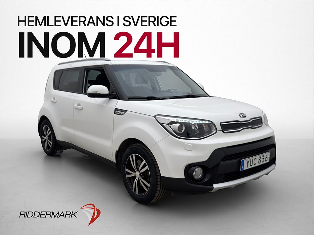 Kia Soul 1.6 132hk GLS Kamera Navi CarPlay Drag
