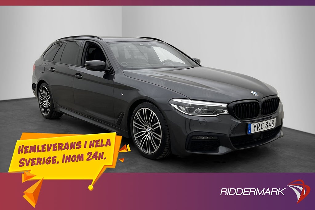 BMW 520 D xDrive 190hk M Sport D-Värm Navi 360° Pano H/K