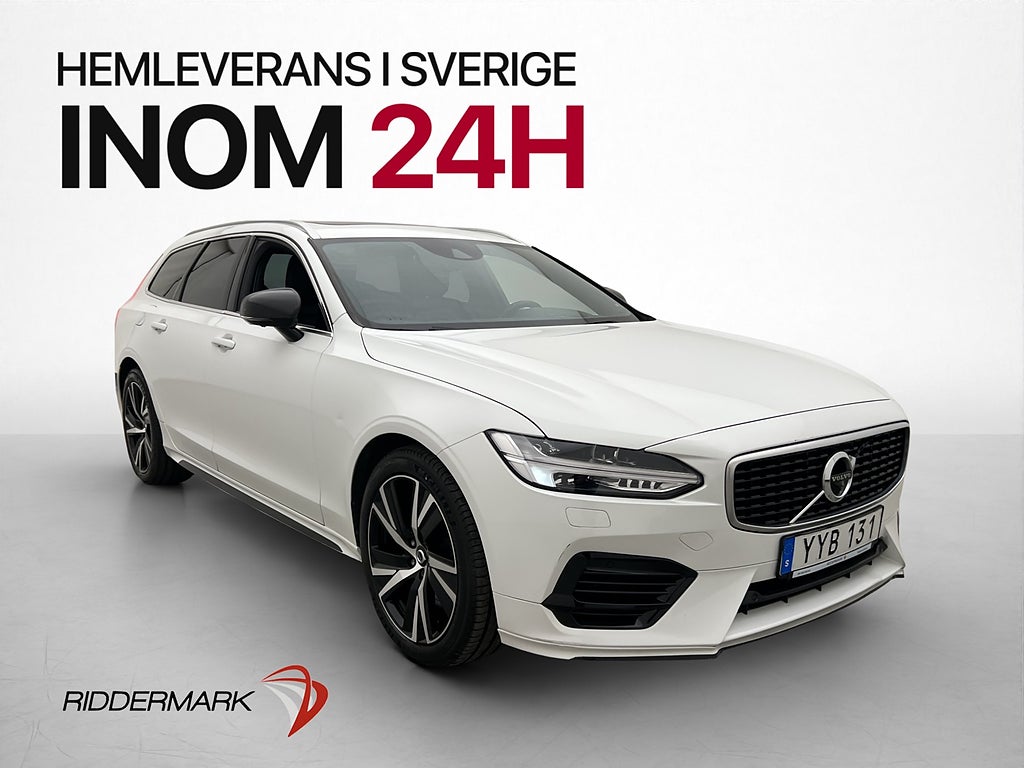 Volvo V90 Recharge T8 AWD R-Design Värmare H/K 360° Drag
