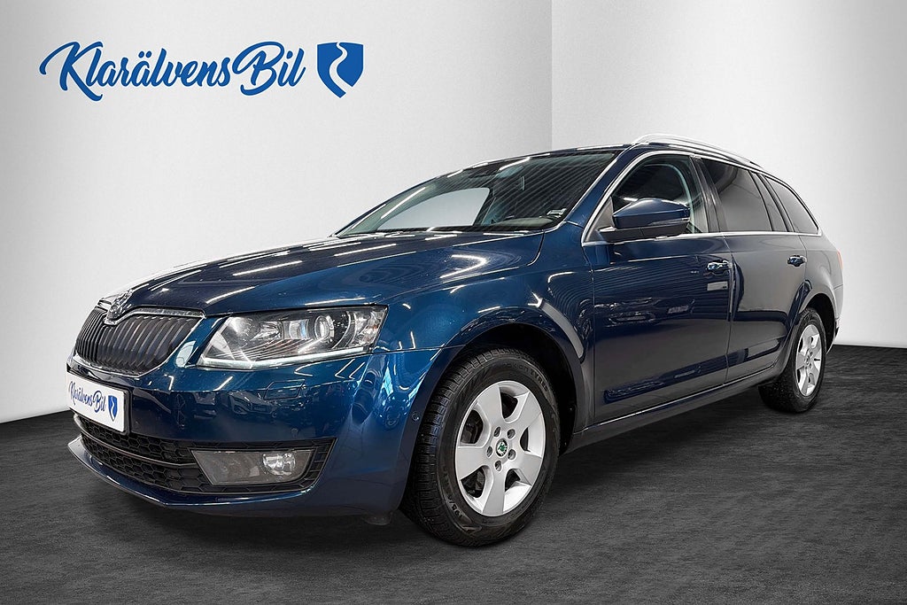 Skoda Octavia Kombi 2.0 TDI Elegance (150hk) Dragkrok Navi Pdc Skinn 