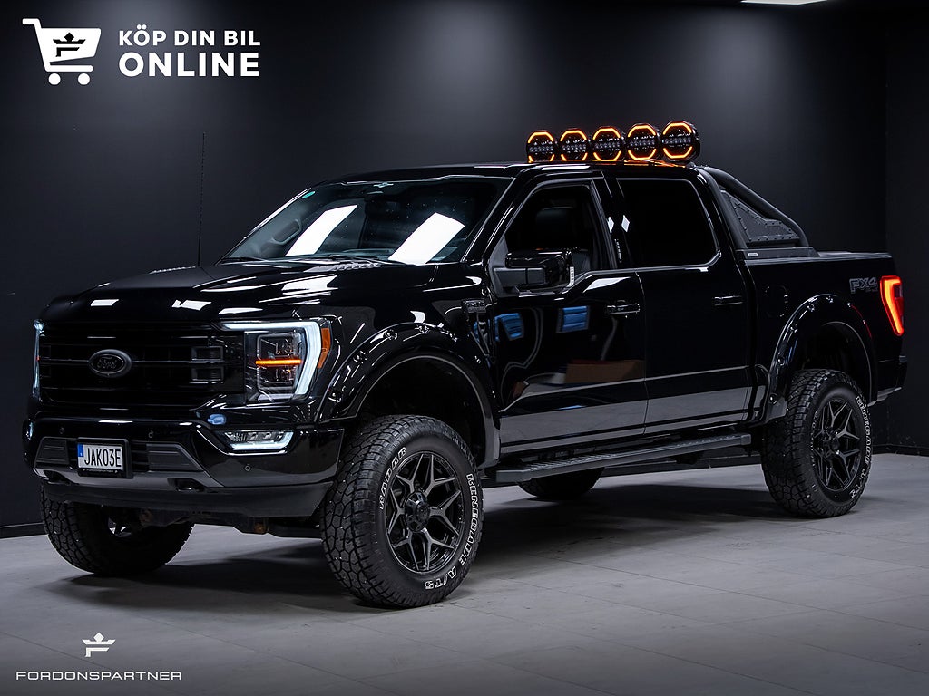 Ford F-150 SuperCrew 5.0 V8 401HK 4x4 LARIAT PANO B&O HÖJD MOMS
