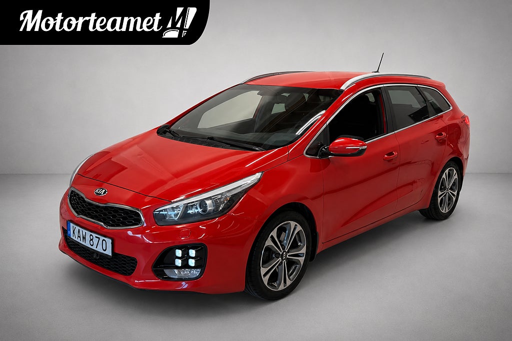 Kia Ceed 1.6 CRDi GT-Line GPS Backkamera Drag Rattvärme Nyservad