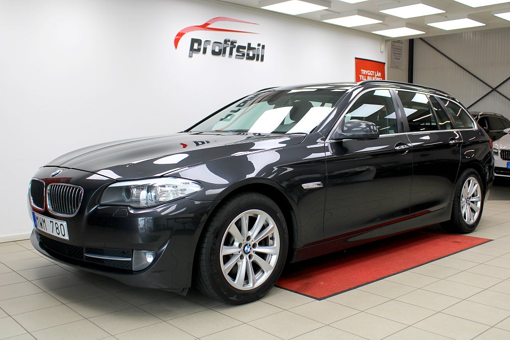 BMW 520d Touring Steptronic Ny besiktad Går fint 184hk Euro 5