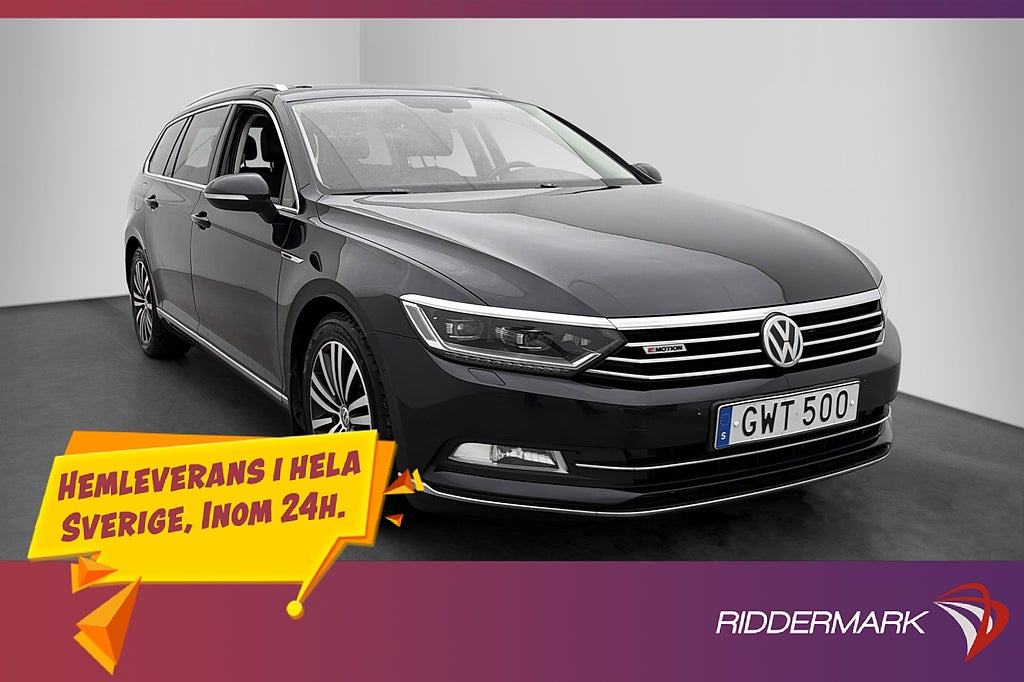 Volkswagen Passat 2.0 TDI 4M GT Pano Värmare Skinn Dragkrok