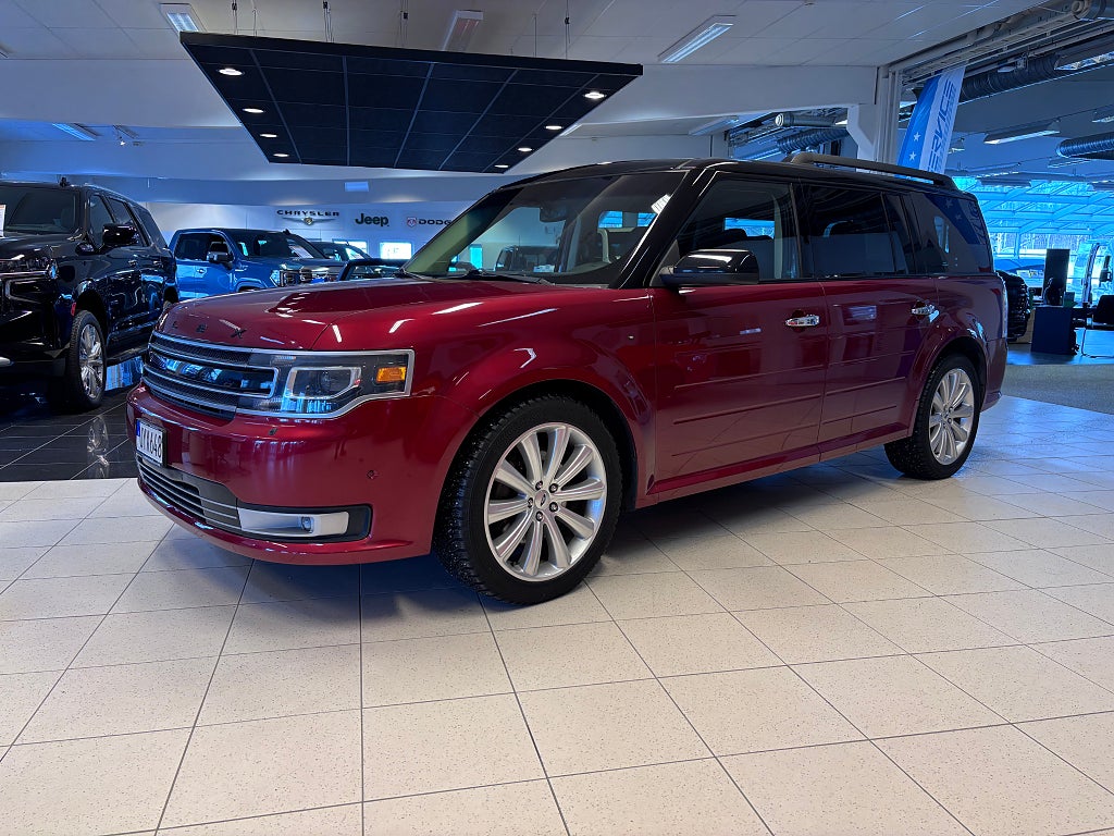 Ford Flex 3.5 Ecoboost AWD Limited Drag V-hjul *2,95% RÄNTA*