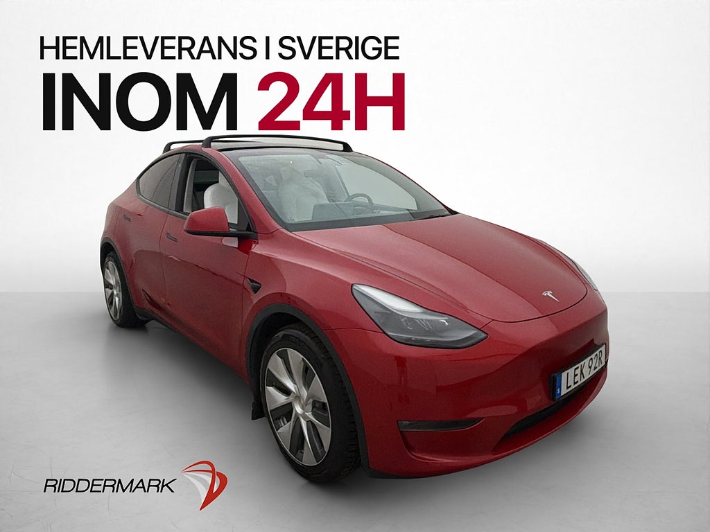 Tesla Model Y Long Range AWD Autopilot Drag Pano P-Sensorer
