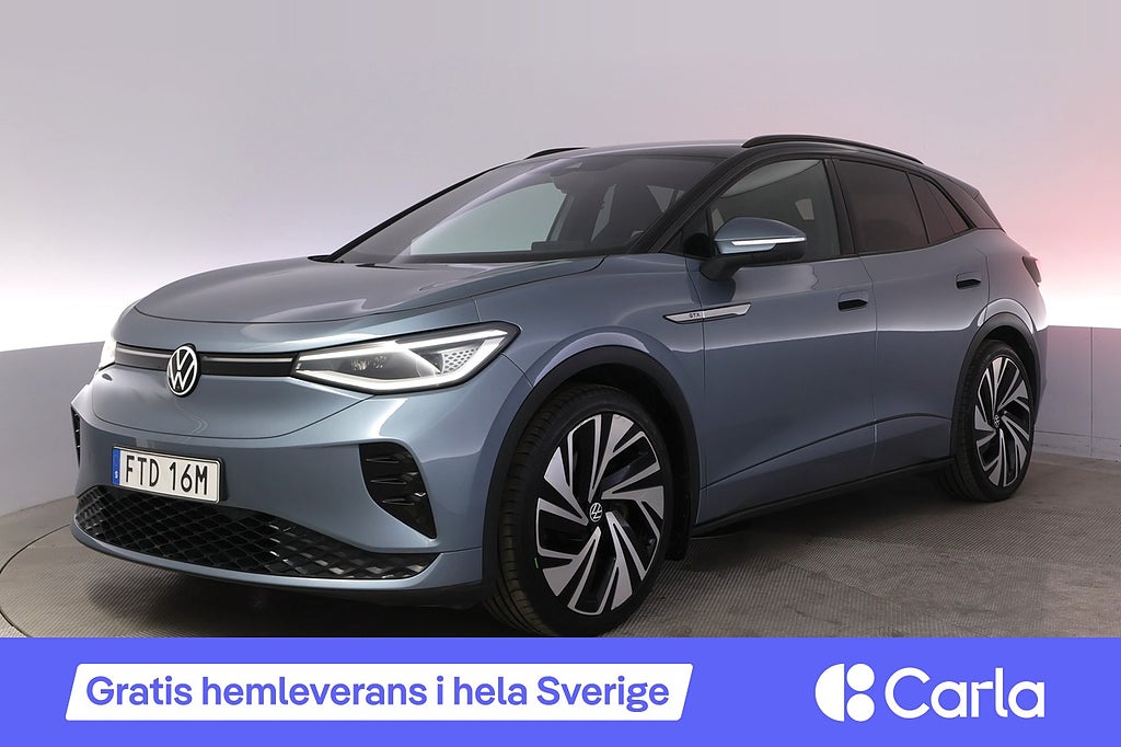 Volkswagen ID.4 GTX Top Sport Assistans+ 360 HUD Drag 4.99%