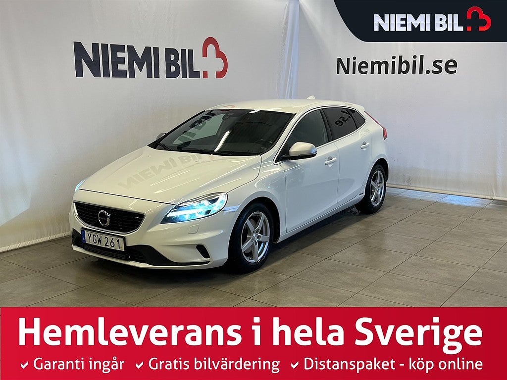 Volvo V40 T2 R-Design SoV-Däck/Bränsle-Värm/P-Sens/Låg-Skatt