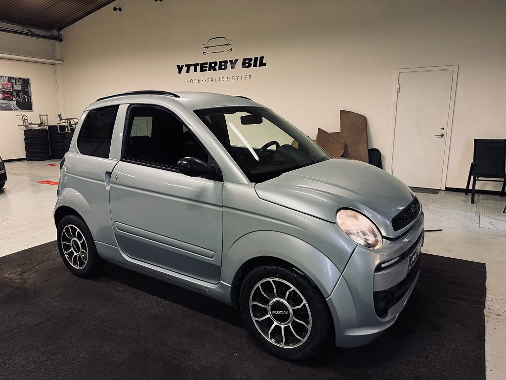 Microcar M.Go 0.5 CVT SoV hjul Bluetooth Kamrem bytt!