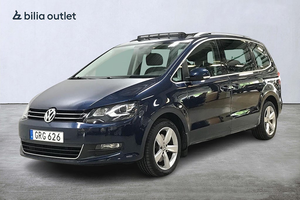 Volkswagen Sharan 2.0 TDI 4Motion Premium 7-sits 140hk Panorama Navi Drag