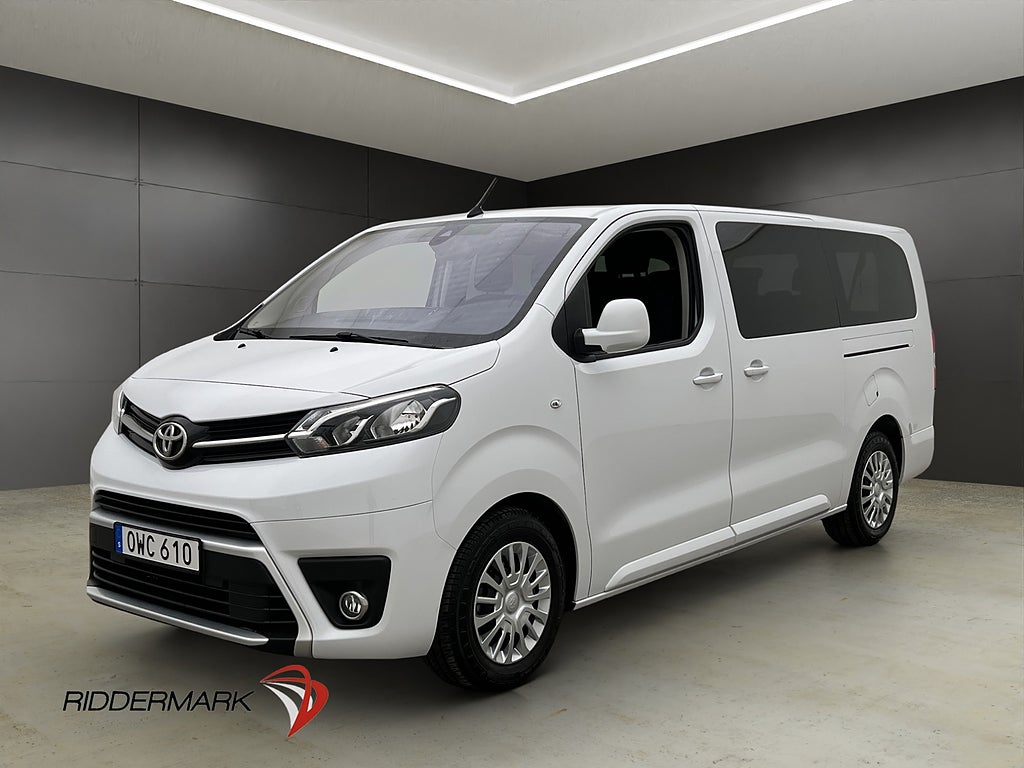 Toyota Proace Verso Extra Lång 2.0D 9-Sits PDC CARPLAY MOMS