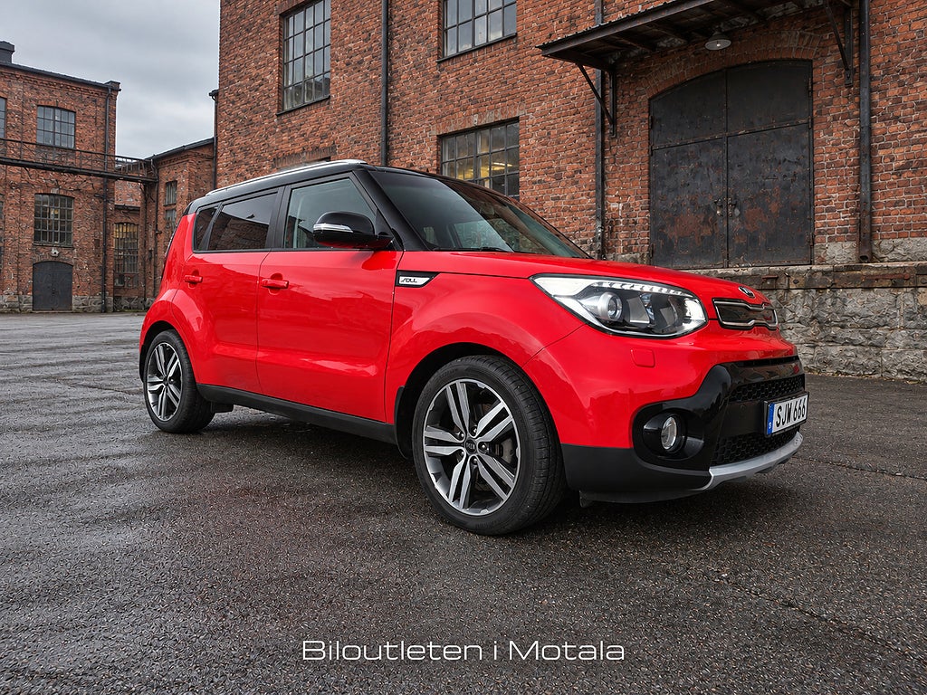 Kia Soul 1.6 CRDi | GLS | Advance | S&V | Backkamera | Rattvärme