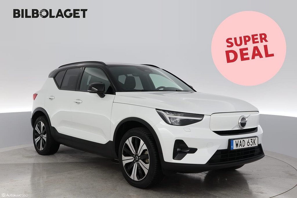 Volvo XC40 Recharge Twin motor Plus /Dragkrok/ * SUPERDEAL *