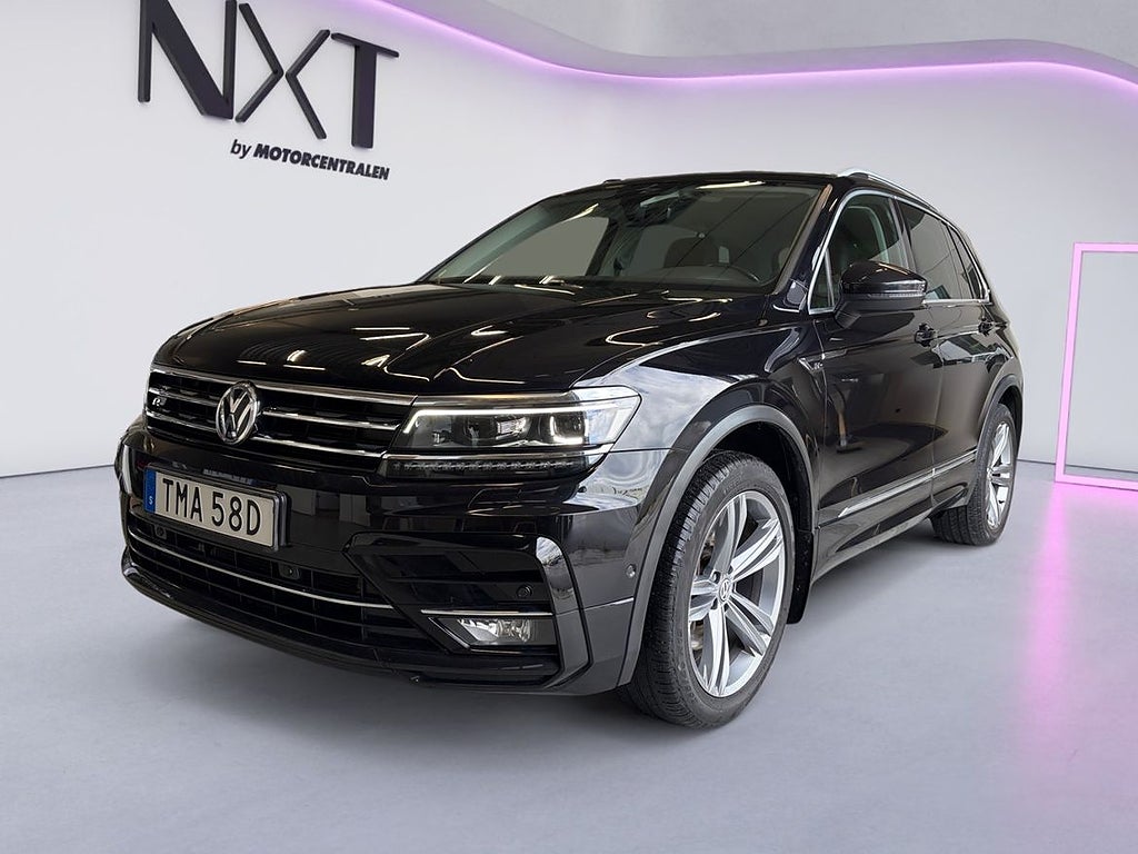 Volkswagen Tiguan R-Line 2.0 TDI/DSG/4x4/V-hjul/Värmare/Drag