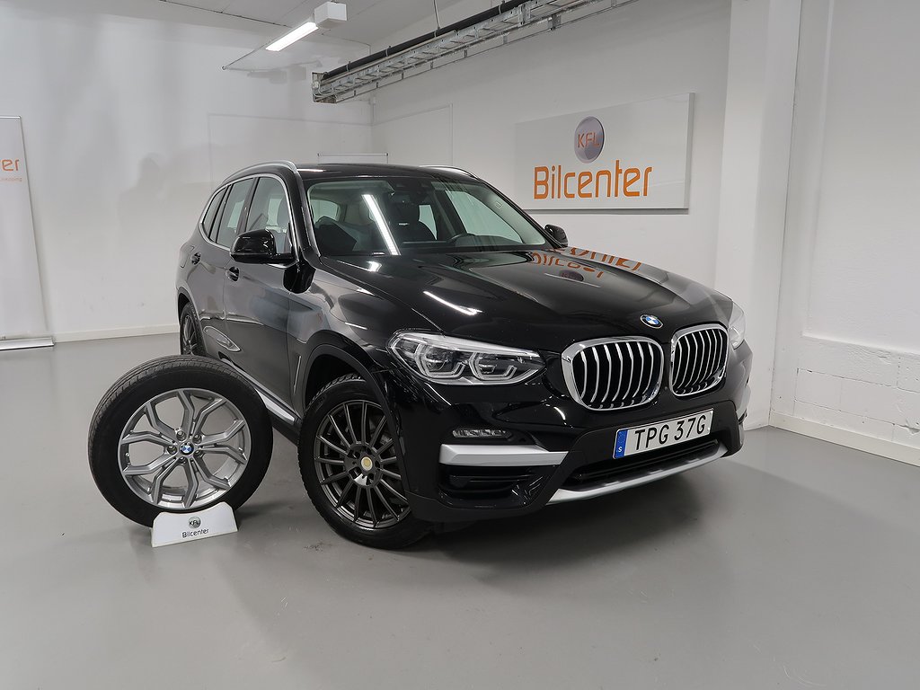 BMW X3 *KAMPANJ* xDrive30e Plug-In Hybrid V-Däck ingår 360kamera-Drag-N