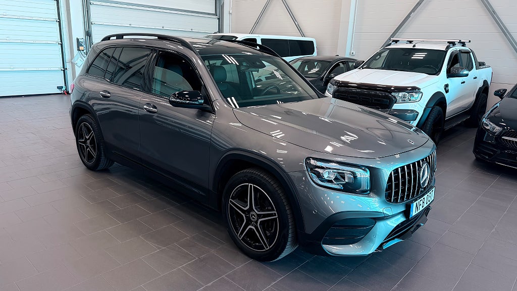 Mercedes-Benz GLB 220 d 190hk 4Matic AMG Panorama Drag GPS 1-Ägare