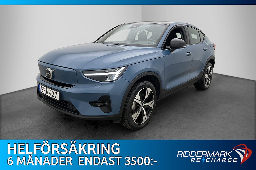 Volvo C40 Recharge Twin motor 408hk Plus Värmare Pano Kamera