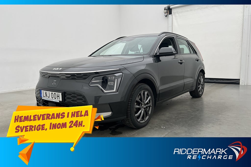 Kia Niro EV 204hk Action Kamera Rattvärme CarPlay MOMS
