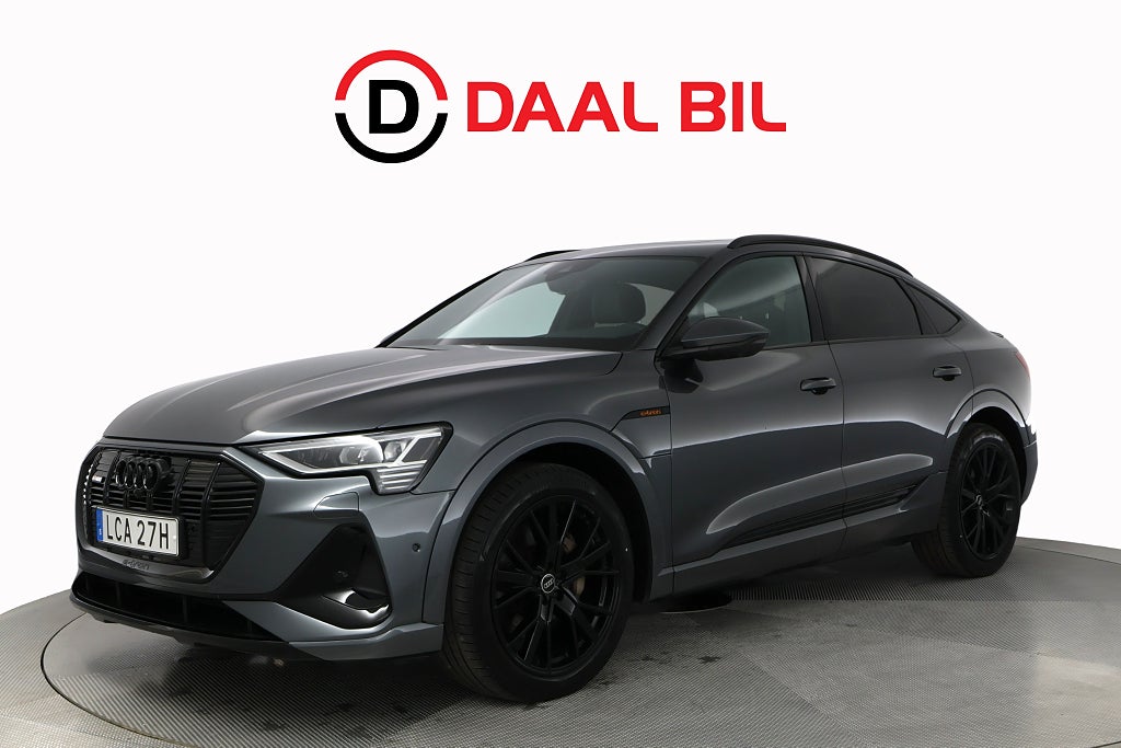 Audi E-Tron SB 55 QUATTRO 408HK S-LINE DRAG PANO P-VÄRM B&O® B-KAM