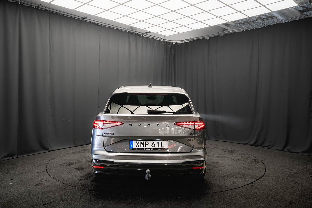 Skoda Enyaq iV 80x SPORTLINE PANO CRYSTAL DRAG 21'' 360° CANTON MOMS