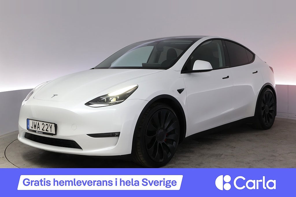Tesla Model Y Performance AWD Autopilot Pano Drag