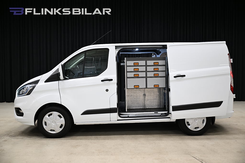 Ford transit Custom 130HK Automat|Servicebil|Inredd|Dubbeldörr|Moms