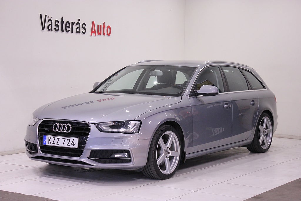 Audi A4 2.0TDI Automat Drag S Line quattro Alpine Edition 190hk