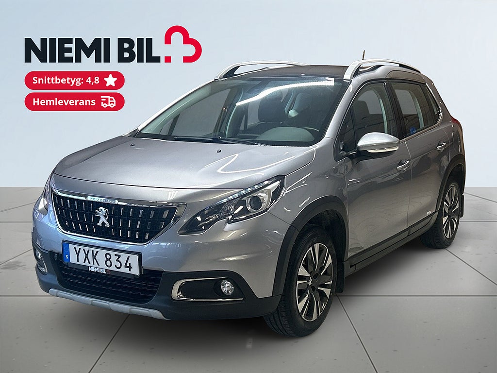 Peugeot 2008 1.2 Allure Drag Motorvärme CarPlay S&V-däck Farthållare