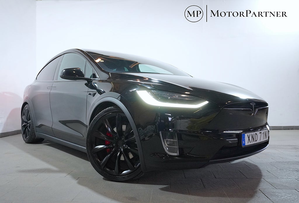 Tesla Model X Performance Ludicrous+ 6-sits 3,95%
