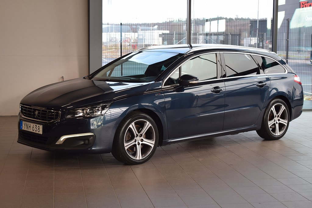 Peugeot 508 SW 2.0 BlueHDi 180hk GT-Line Pano Drag Navi 