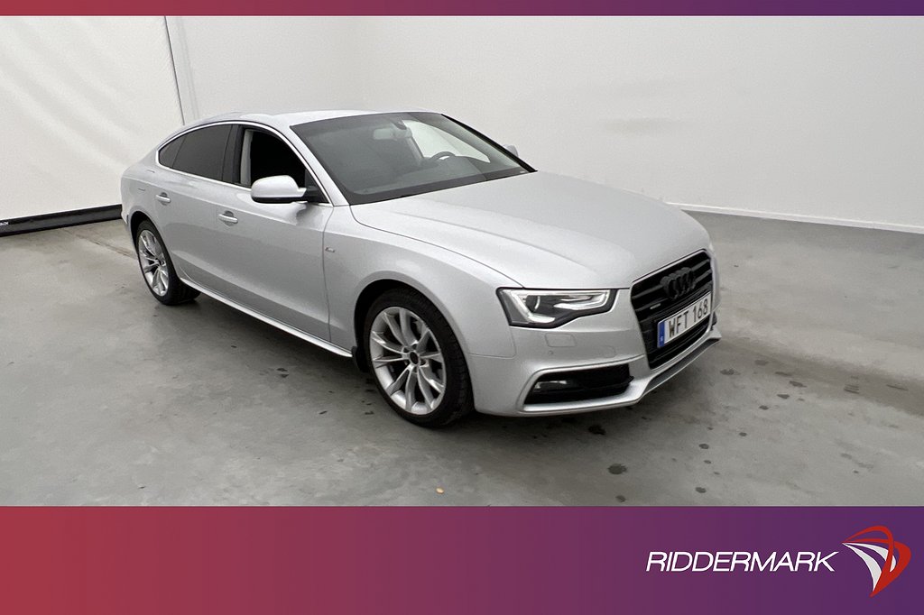 Audi A5 Sportback 2.0 TDI Quattro 190hk S-Line Sensorer