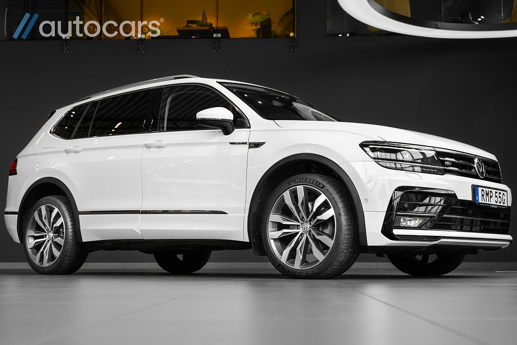 Volkswagen Tiguan Allspace 200hk 4M R-line|7 sits|Leasbar|Massage