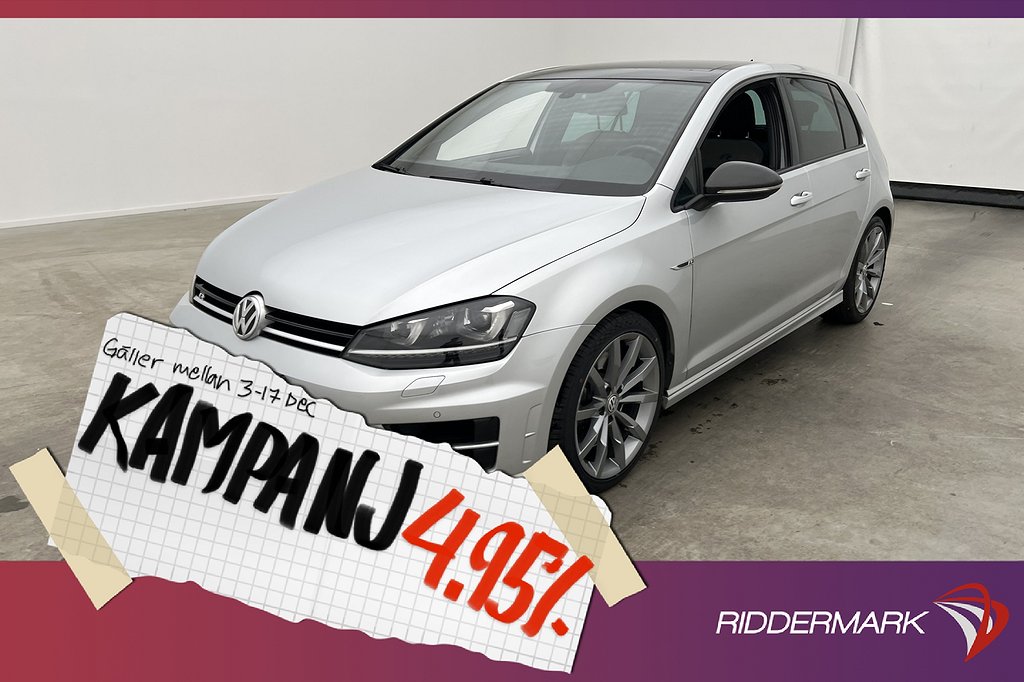 Volkswagen Golf R 4M 300hk Taklucka Dynaudio Ka 4,95% Ränta