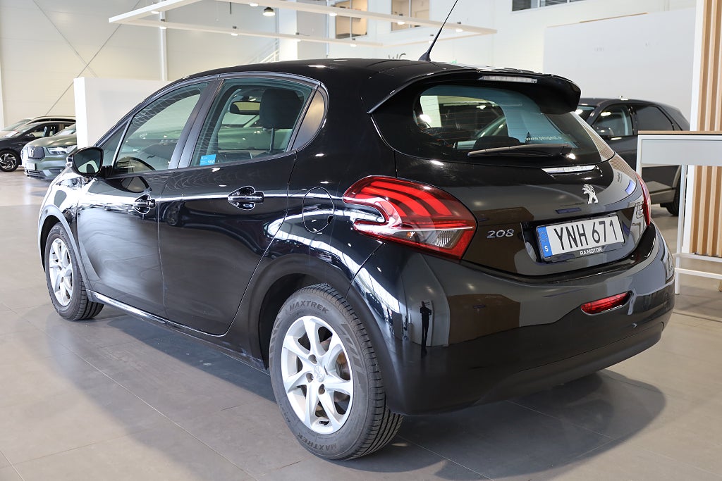 Peugeot 208 1.2 VTI PureTech AUT M-värme Blåtand 2017