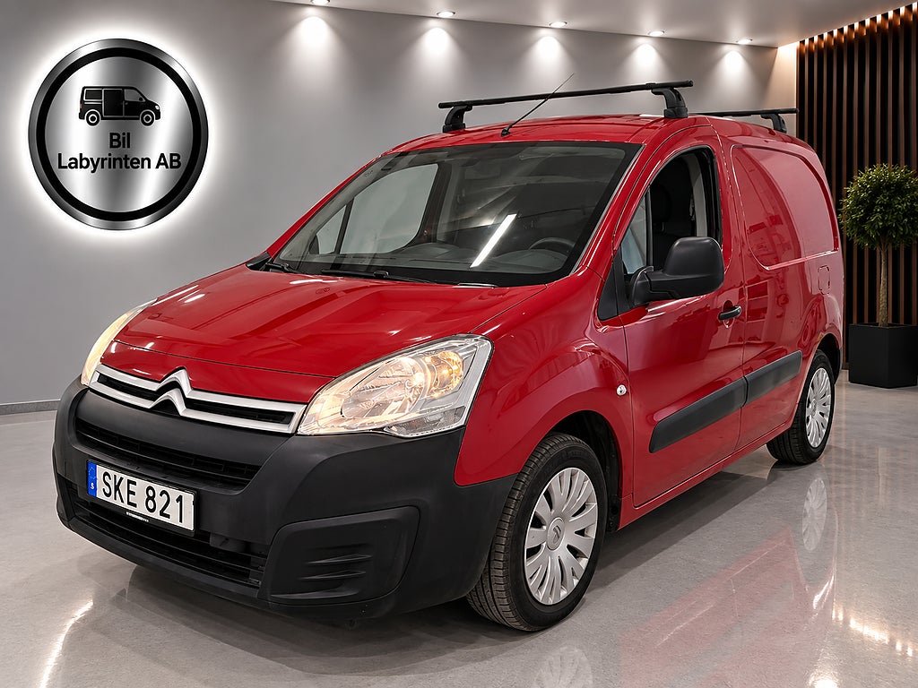 Citroën Berlingo MOMS VAN 1.6 HDi 75HK  LÅG MIL  VINTERHJUL SERVICEBOK 