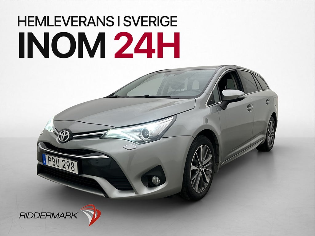 Toyota Avensis 1.8 147hk Active Plus Kamera ISOFIX Bluetooth