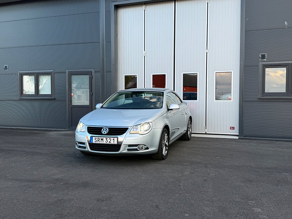 Volkswagen Eos 2.0 FSI Sport, Exclusive 150hk, Skinn, D-krok
