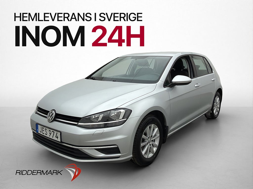Volkswagen Golf 1.0 TSI 110hk CarPlay Adaptiv-fart 0.48l/Mil