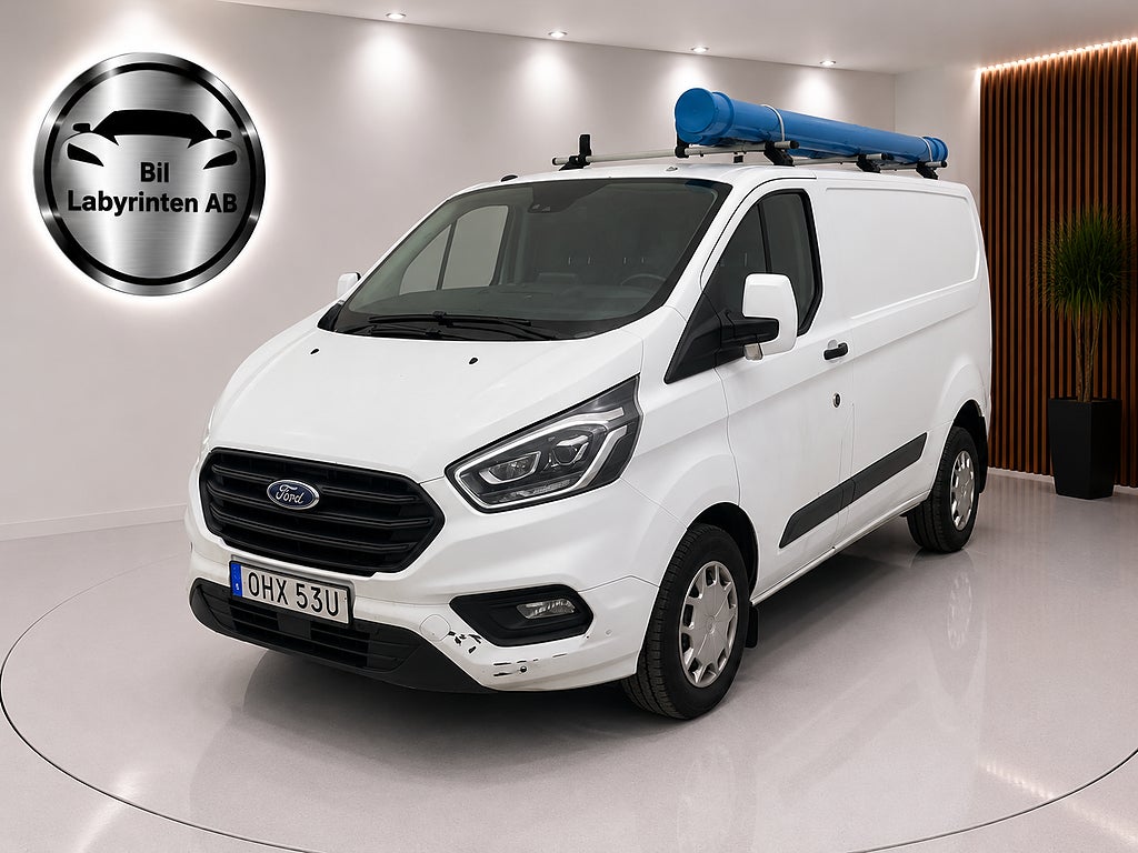 Ford transit Custom 280 2.0 TDCi Euro 6  Inredning Dragkrok Kamera