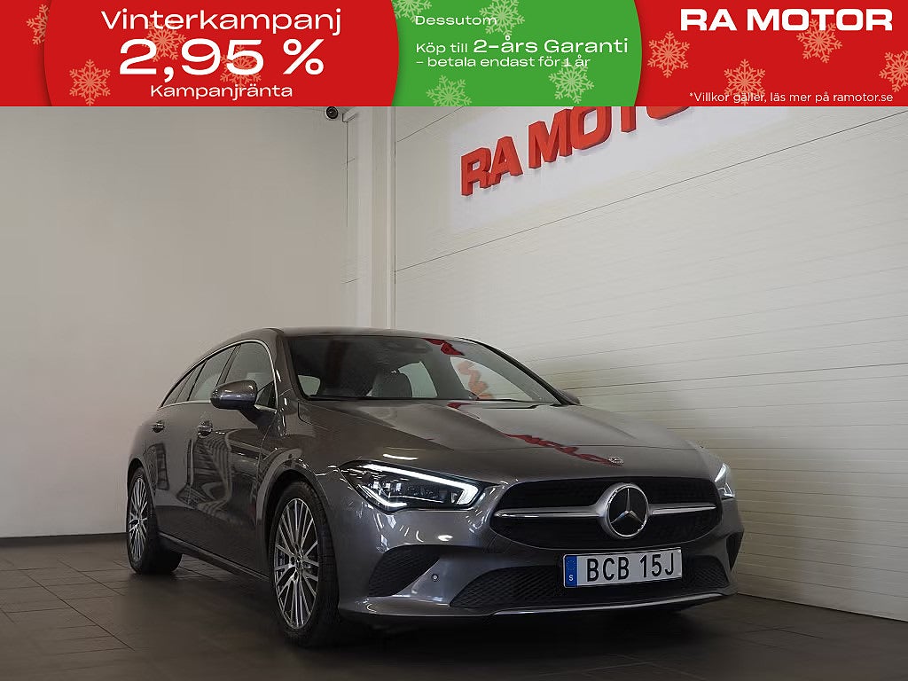 Mercedes-Benz CLA 200 d Shooting Brake Burmester Drag Läder 2020