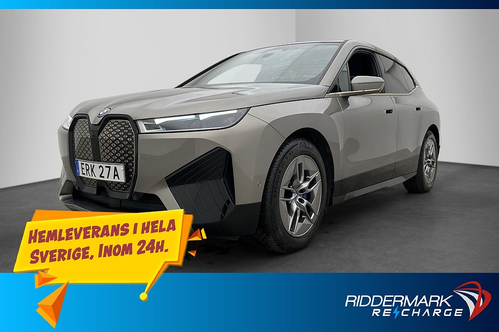 BMW iX xDrive40 Sport Sky Laser Soft-Close 360° HUD GPS Drag