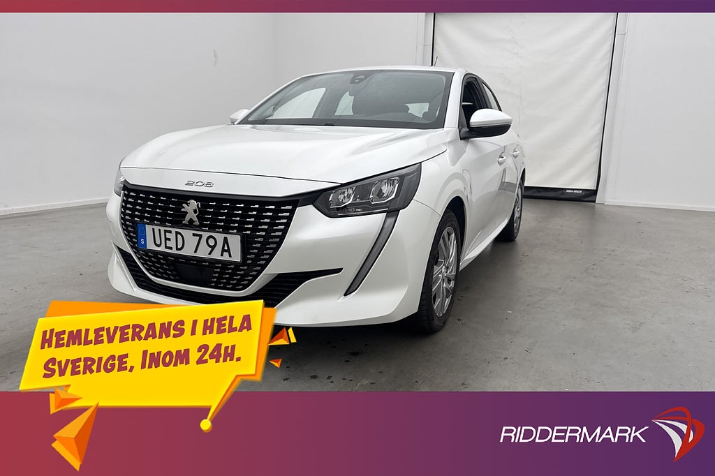 Peugeot 208 1.2 PureTech Active Pack P-Sensorer CarPlay