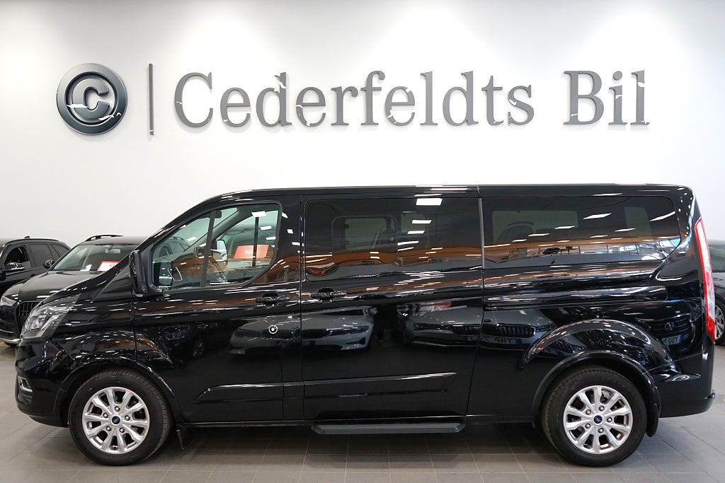 Ford Tourneo Custom 310 2.0TDCi Fjärrvärme Drag CarPlay 8sits Euro 6