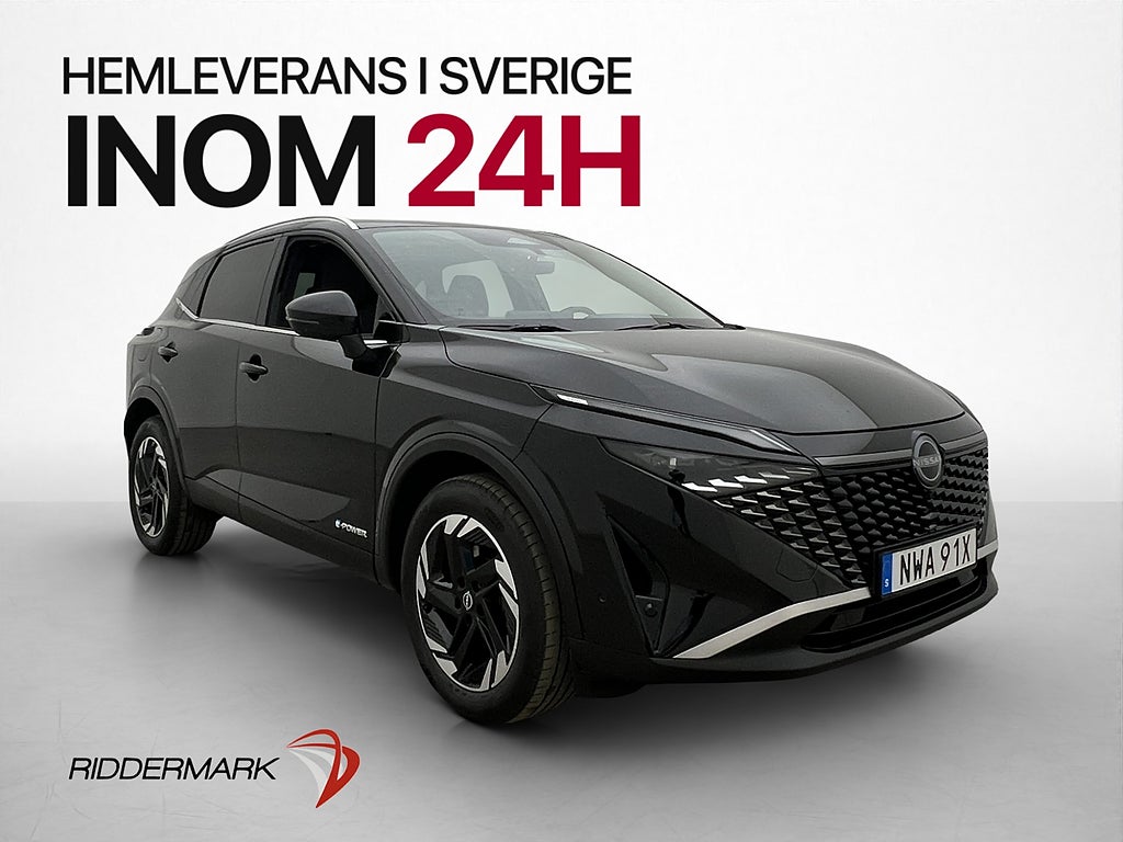 Nissan Qashqai e-POWER 190hk N-Connecta 360° Navi MOMS