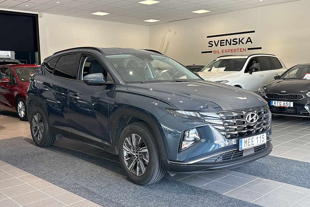 Hyundai Tucson Hybrid 233hk Essential/Backkamera/GPS/Adaptiv f-hållare